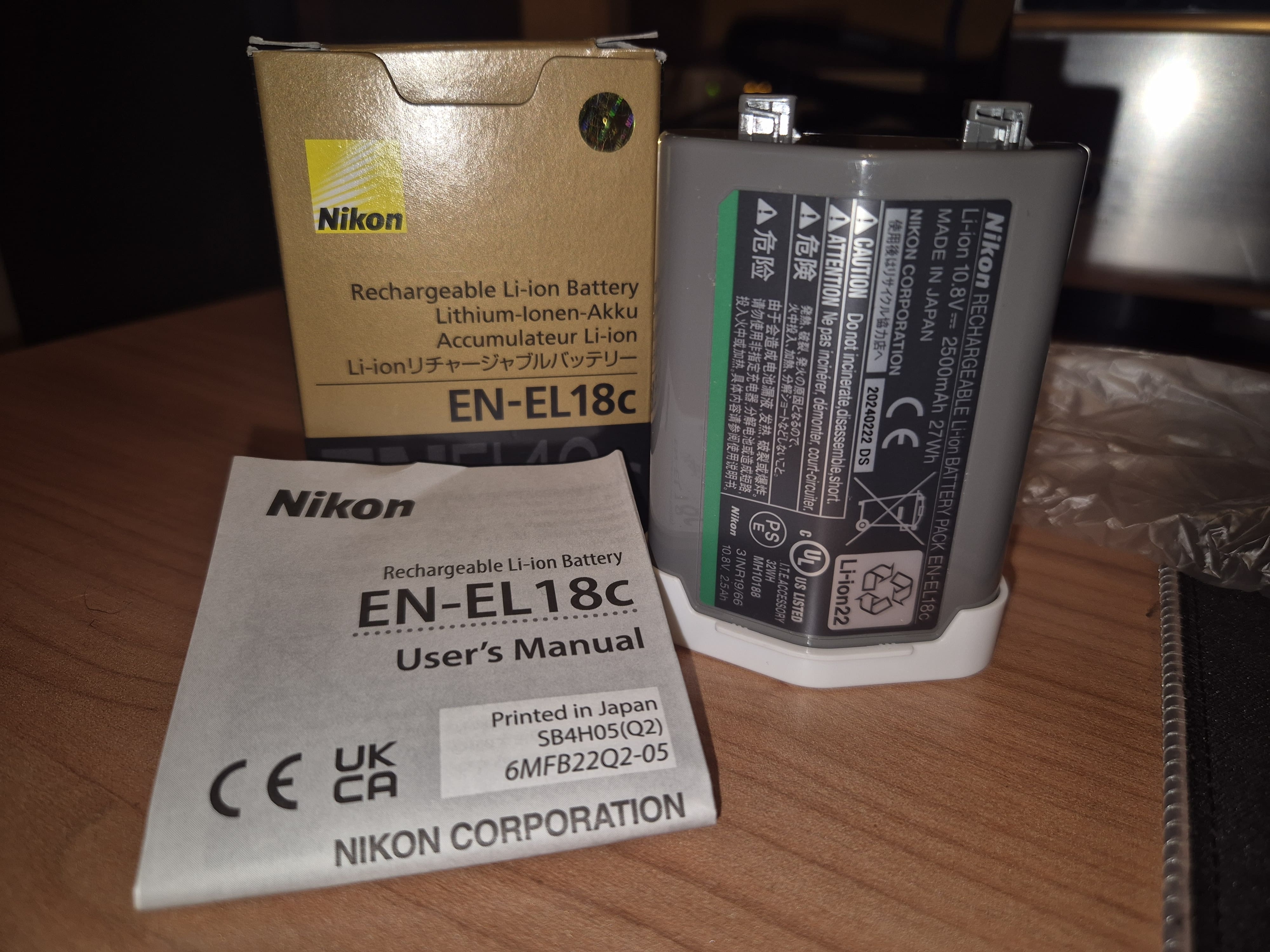 Batteria Nikon EN-el18C
